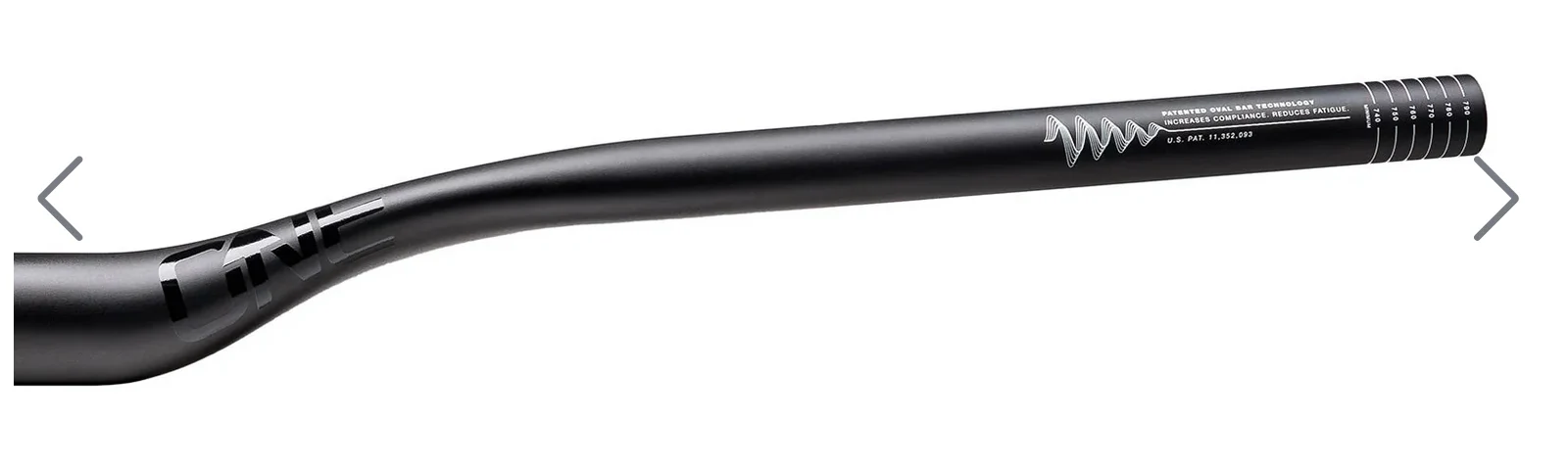 ONEUP V2 CARBON HANDLEBAR - 800MM/35MM/35MM - Image 6