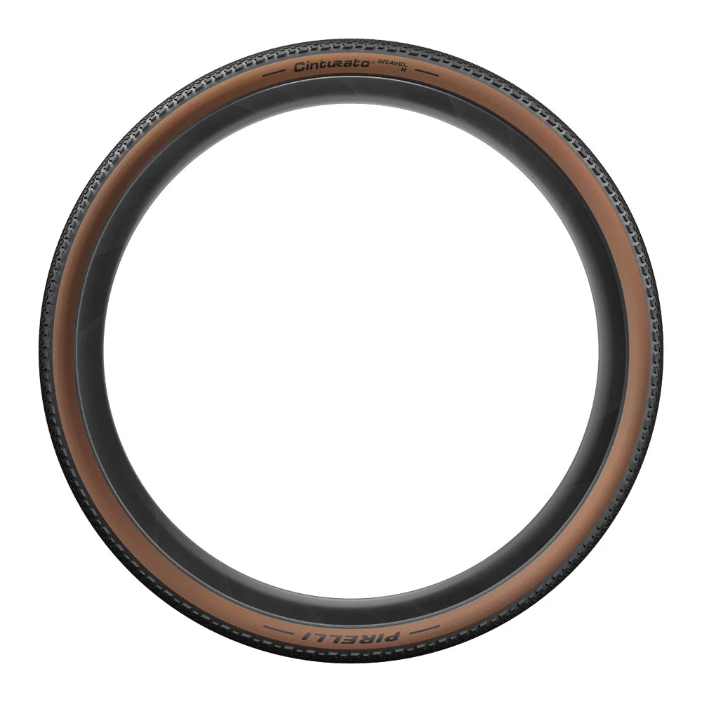 PIRELLI CINTURATO GRAVEL M TYRE 700x50C BLACK/BROWN - Image 2