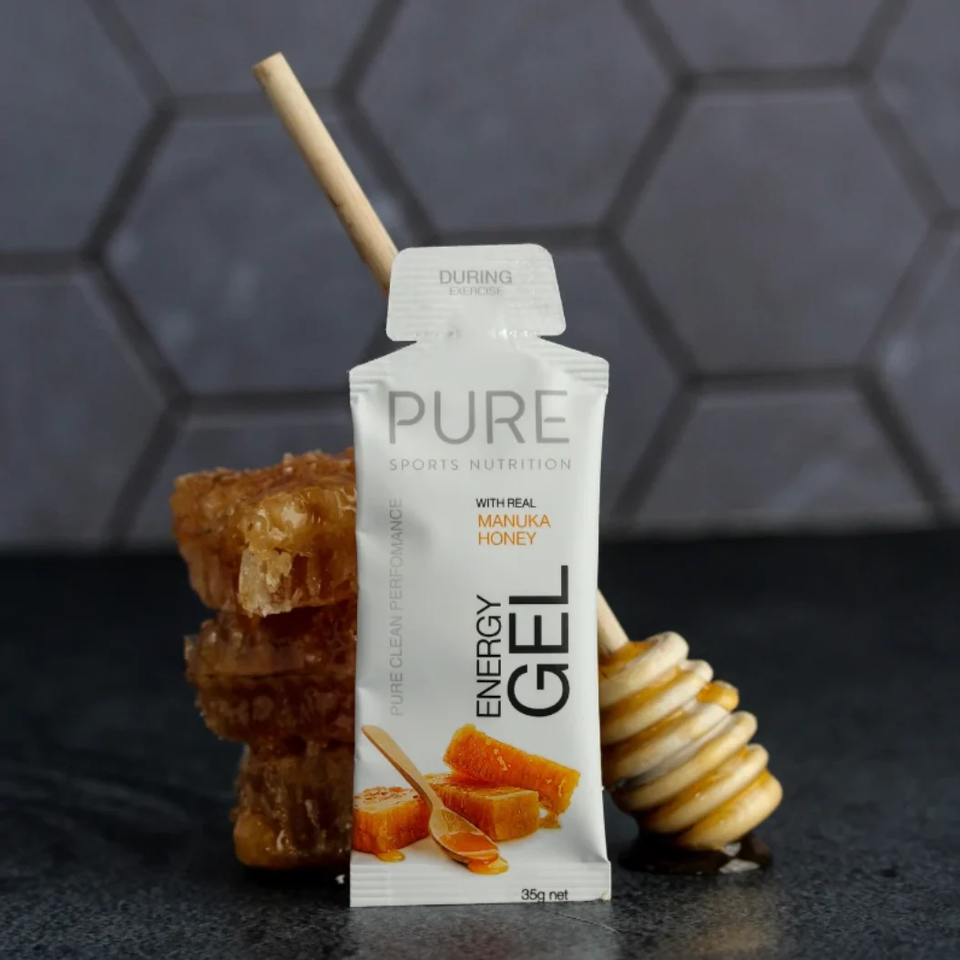 PURE FLUID ENERGY GEL 35G - MANUKA HONEY - Image 2