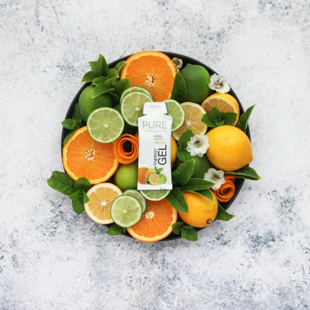 PURE FLUID ENERGY GEL 35G - ORANGE/LEMON/LIME