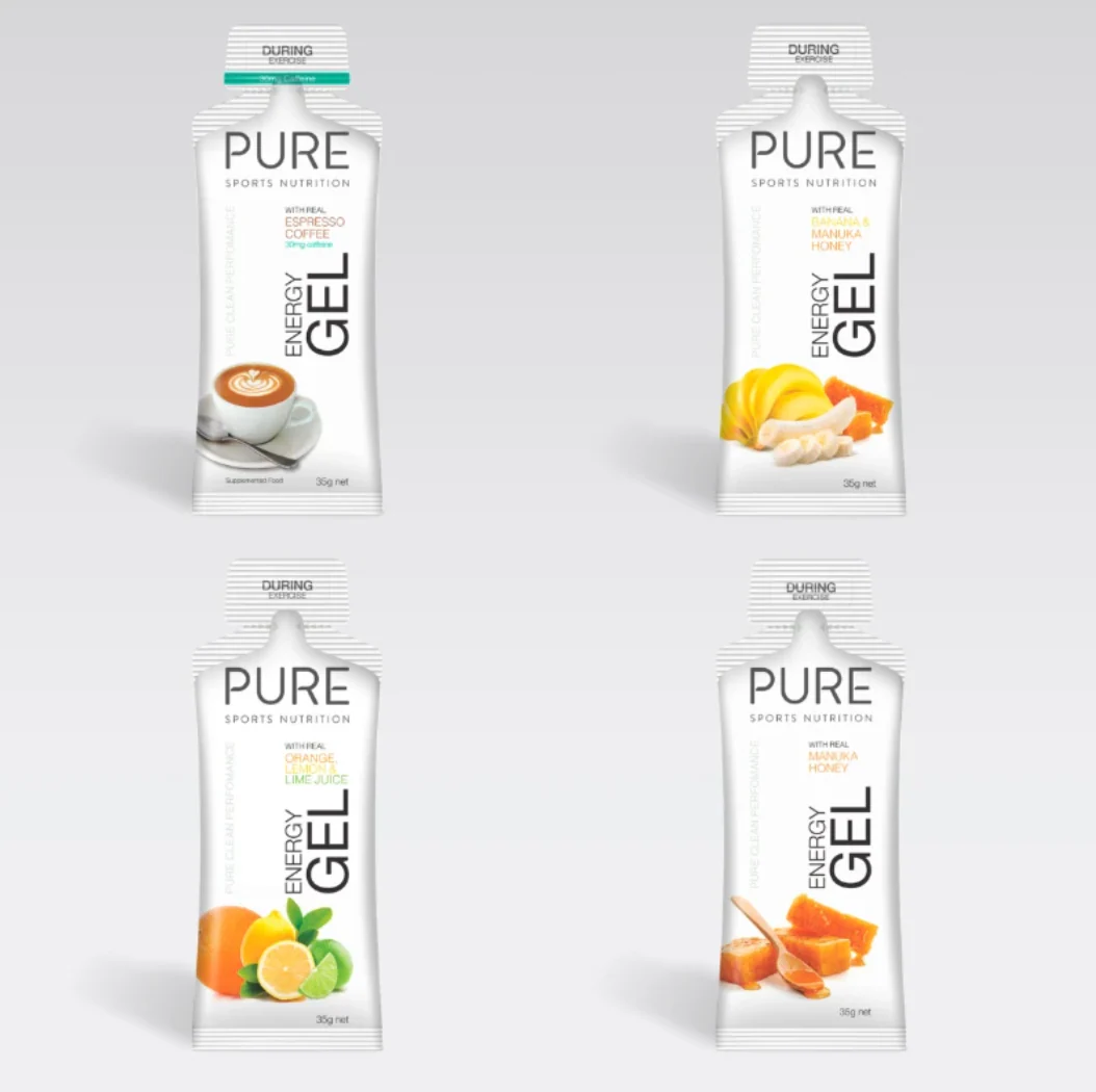 PURE FLUID ENERGY GEL 35G - ORANGE/LEMON/LIME - Image 2