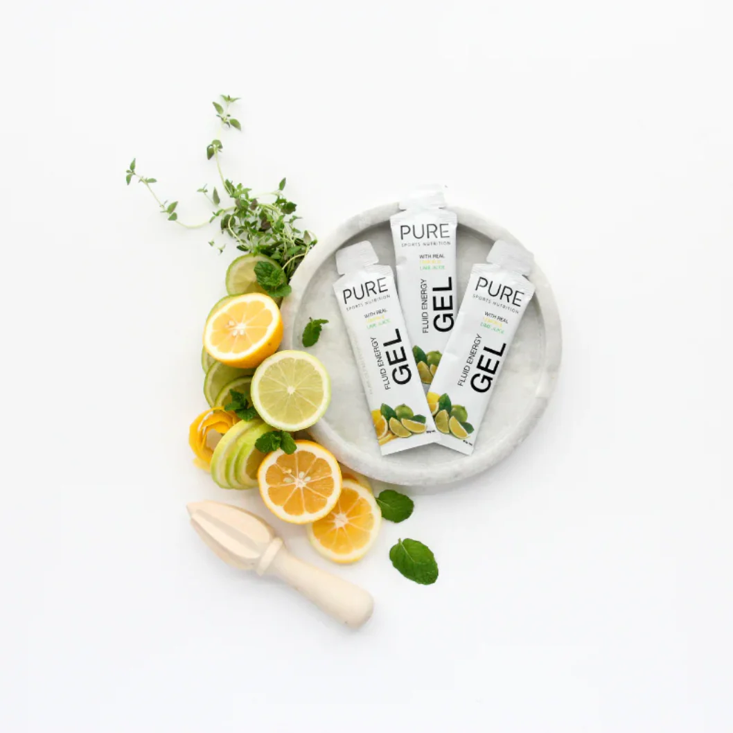 PURE FLUID ENERGY GEL 50G - LEMON LIME