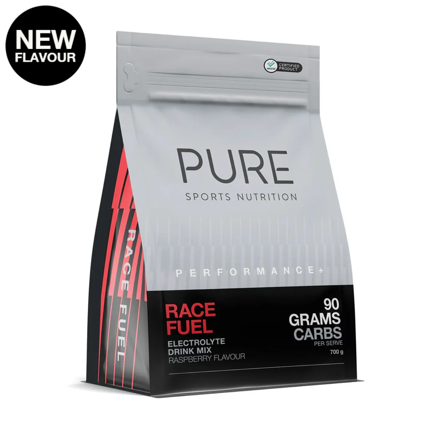 PURE PERFORMANCE + RACE FUEL - RASPBERRY (700g)