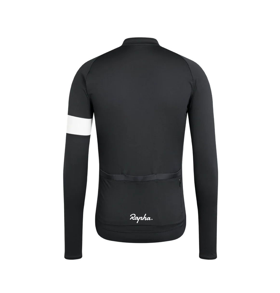 RAPHA LONG SLEEVE CORE JERSEY BLACK - Image 2