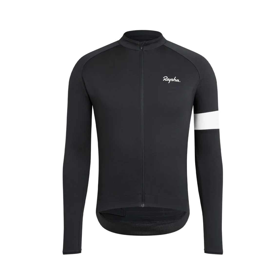 RAPHA LONG SLEEVE CORE JERSEY BLACK - Image 3