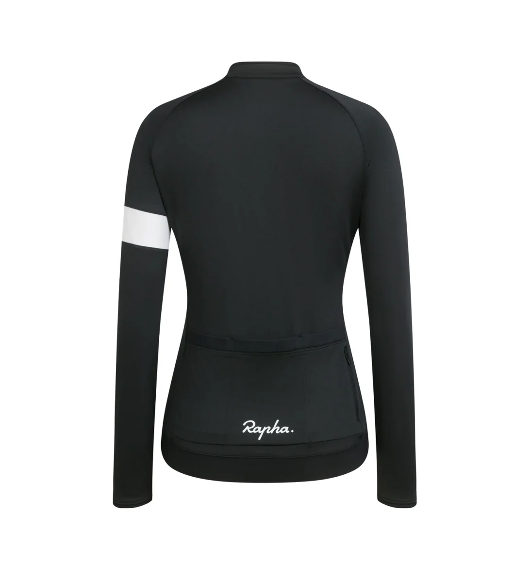 RAPHA W'S CORE LONG SLEEVE JERSEY BLACK - Image 2