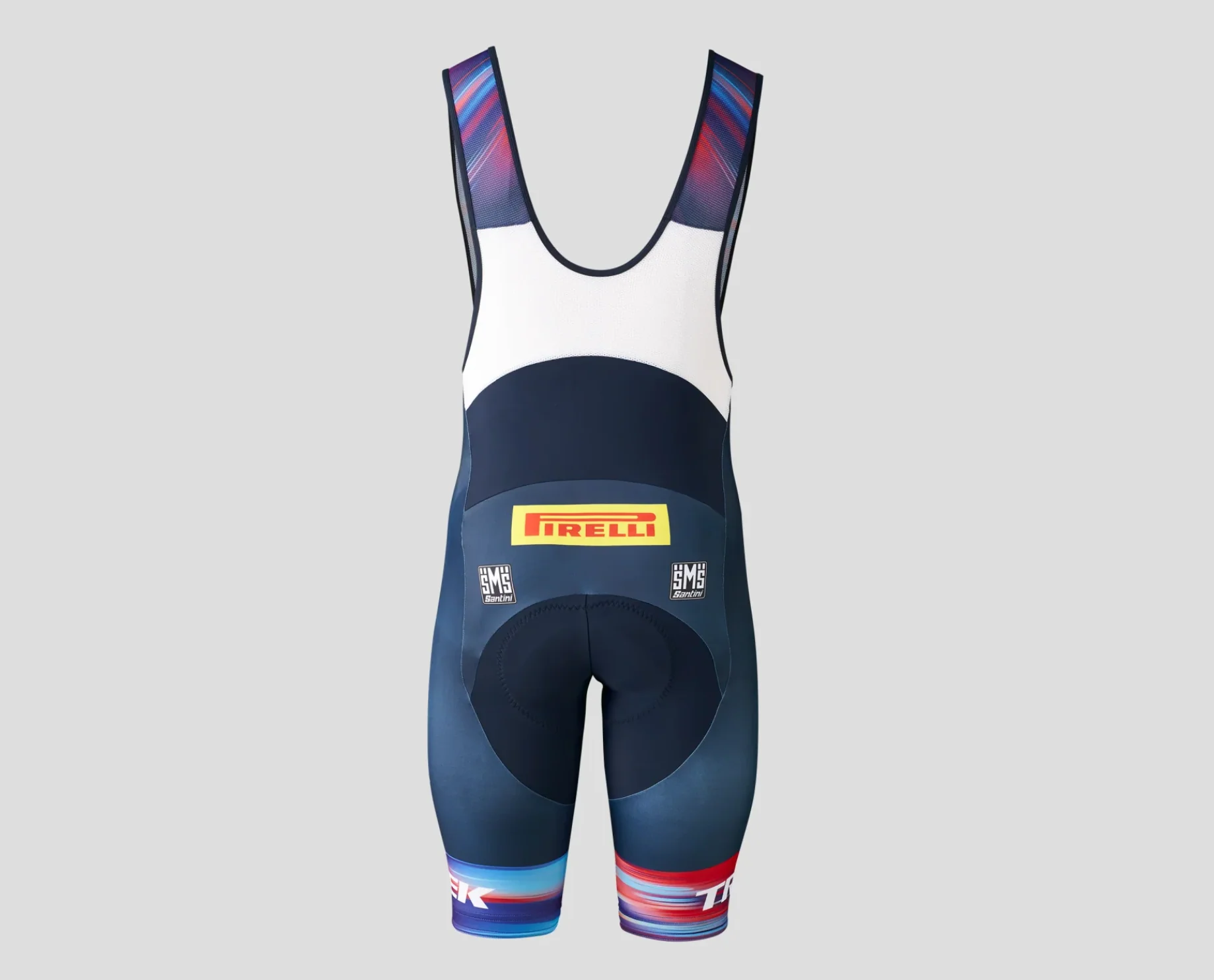SANTINI TREK-SEGAFREDO TDF REPLICA CYCLING BIB SHORT - Image 2