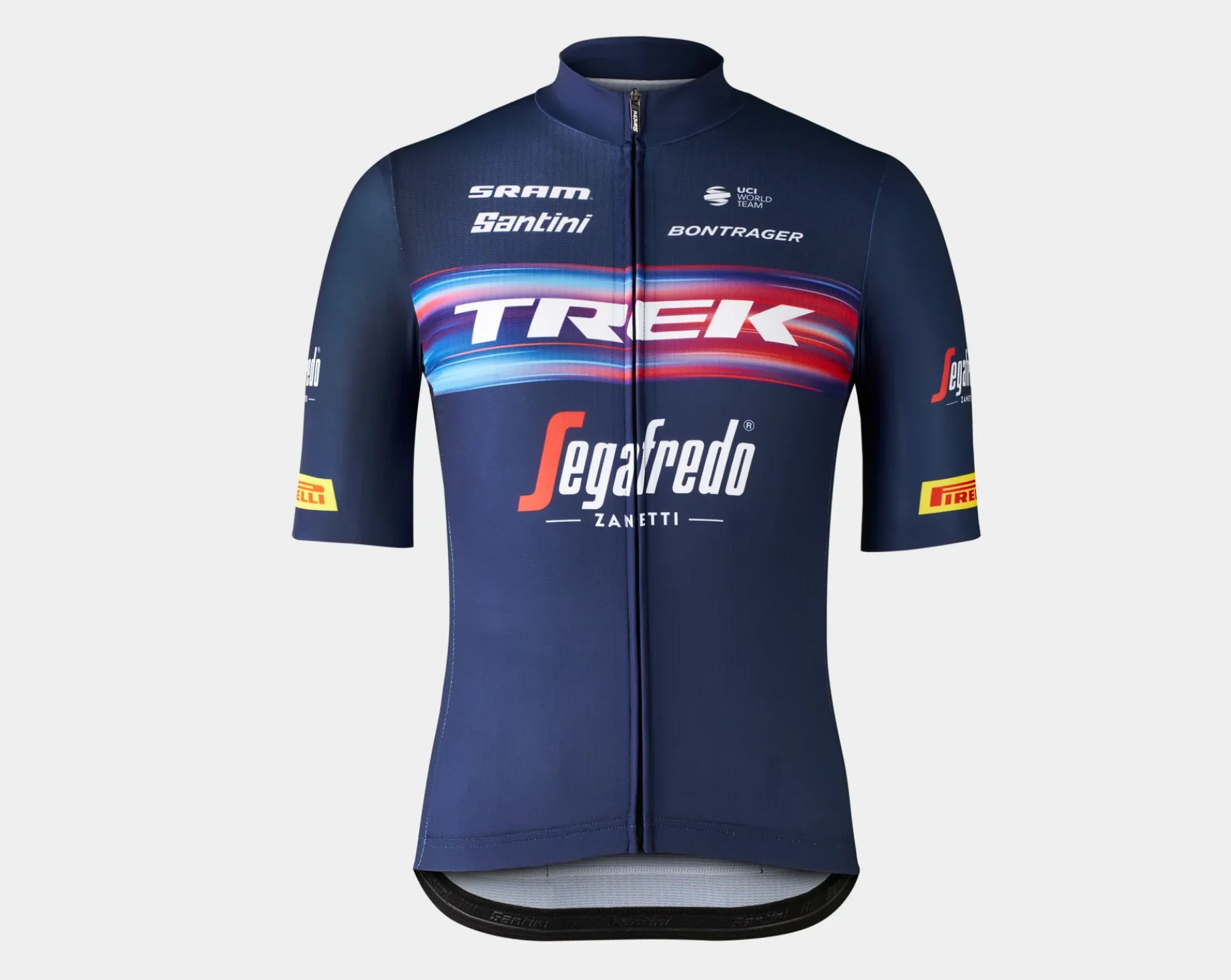 SANTINI TREK-SEGAFREDO TDF REPLICA CYCLING JERSEY - SMALL