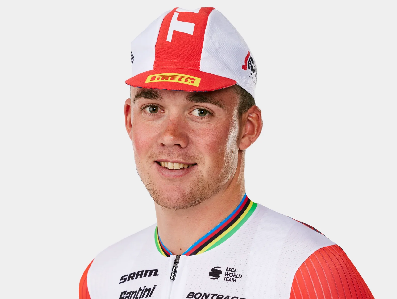 SANTINI TREK-SEGAFREDO TEAM REPLICA CYCLING CAP - OS