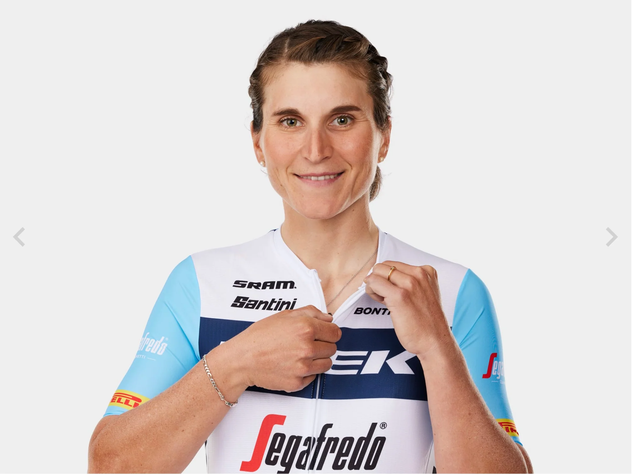 SANTINI TREK-SEGAFREDO WOMEN'S TEAM REPLICA RACE JERSEY - Image 4