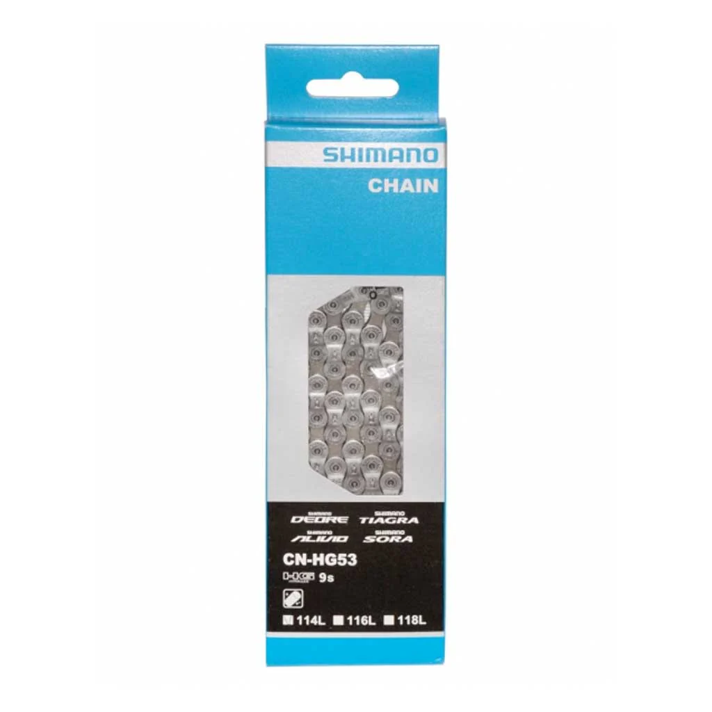 SHIMANO CN-HG53 9-SPEED CHAIN - DEORE/TIAGRA/ALIVIO/SORA - Image 2
