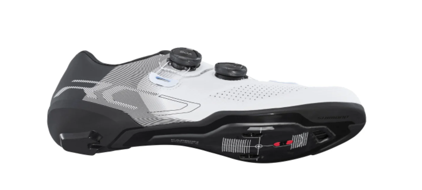 SHIMANO SH-RC702 ROAD SHOE WHITE - Image 4