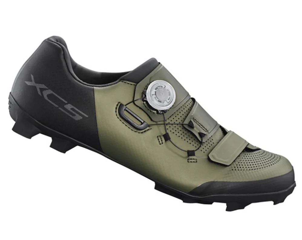 SHIMANO SH-XC502 SPD SHOE MOSS GREEN E-WIDTH
