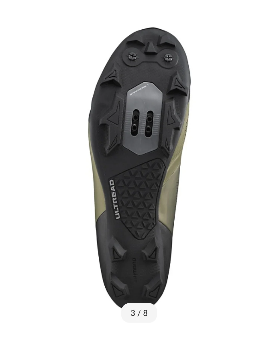 SHIMANO SH-XC502 SPD SHOE MOSS GREEN E-WIDTH - Image 3