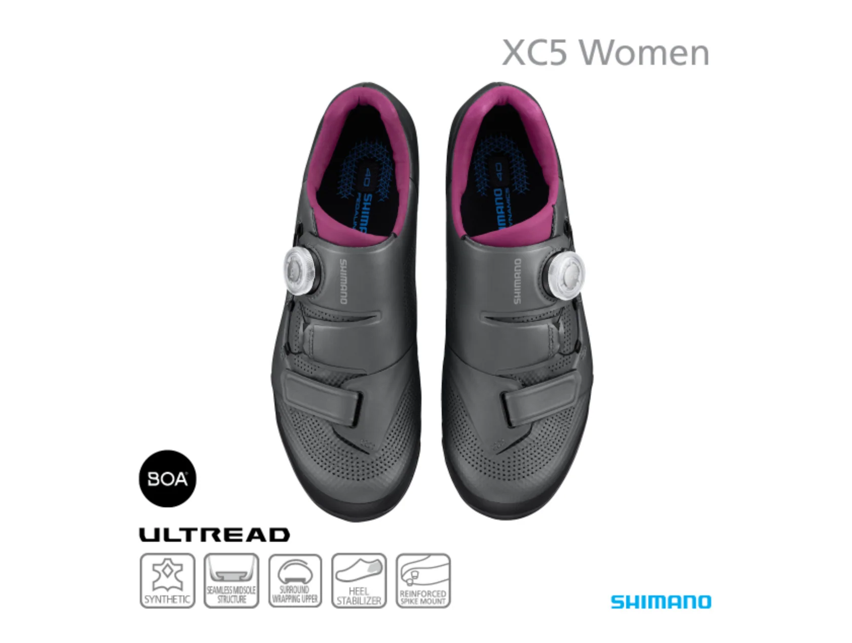 SHIMANO SH-XC502 SPD SHOE MOSS GREEN - Image 2