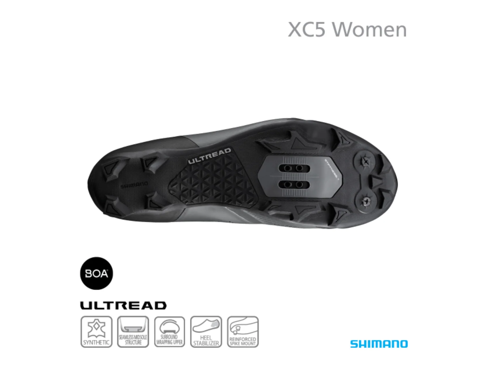 SHIMANO SH-XC502 SPD SHOE MOSS GREEN - Image 3