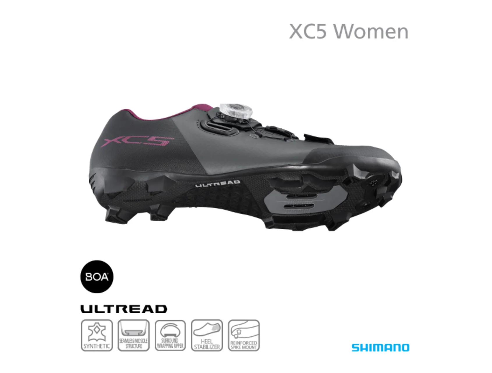 SHIMANO SH-XC502 SPD SHOE MOSS GREEN - Image 4
