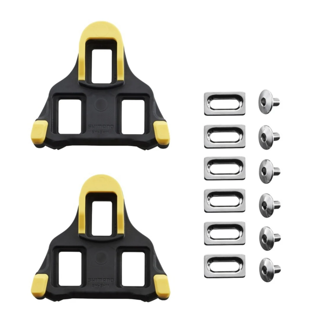 SHIMANO SM-SH11 SPD-SL CLEAT SET FLOATING MODE - YELLOW