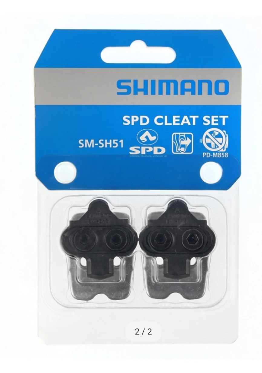 SHIMANO SM-SH51 SPD CLEAT SET SINGLE-RELEASE - Image 2