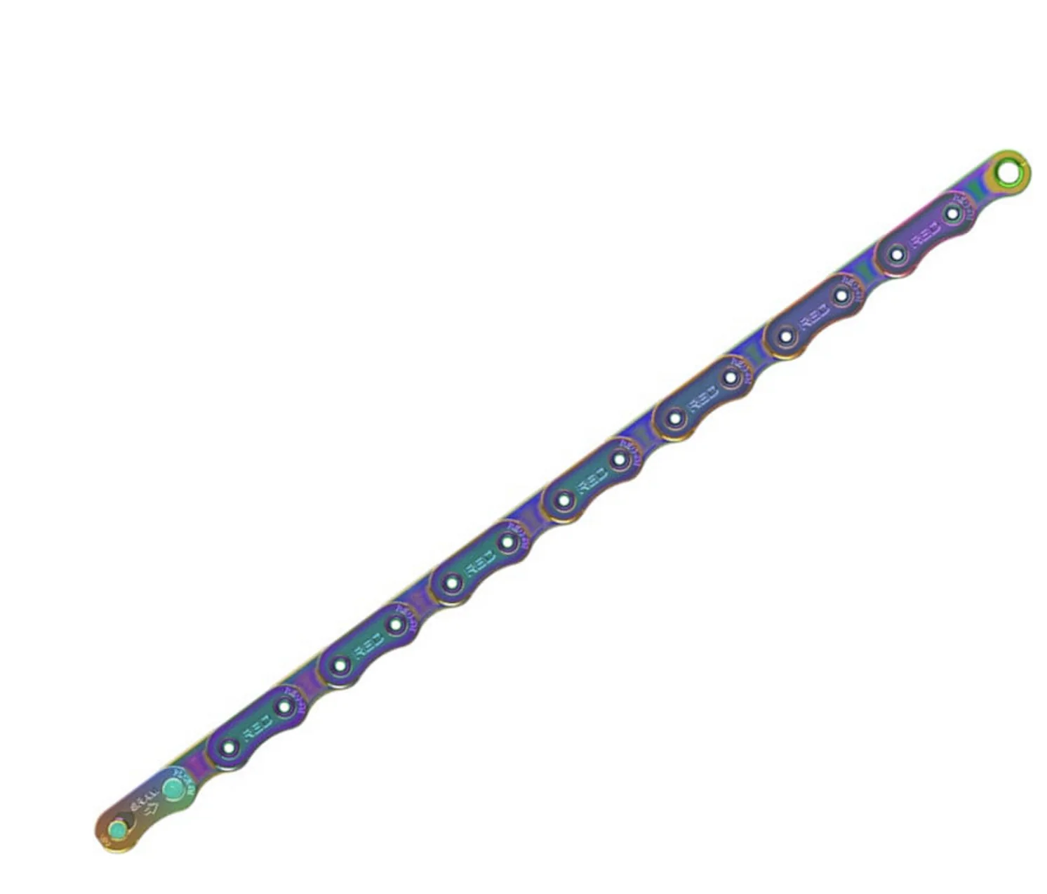 SRAM RED D1 CHAIN 12-SPEED FLAT TOP RAINBOW