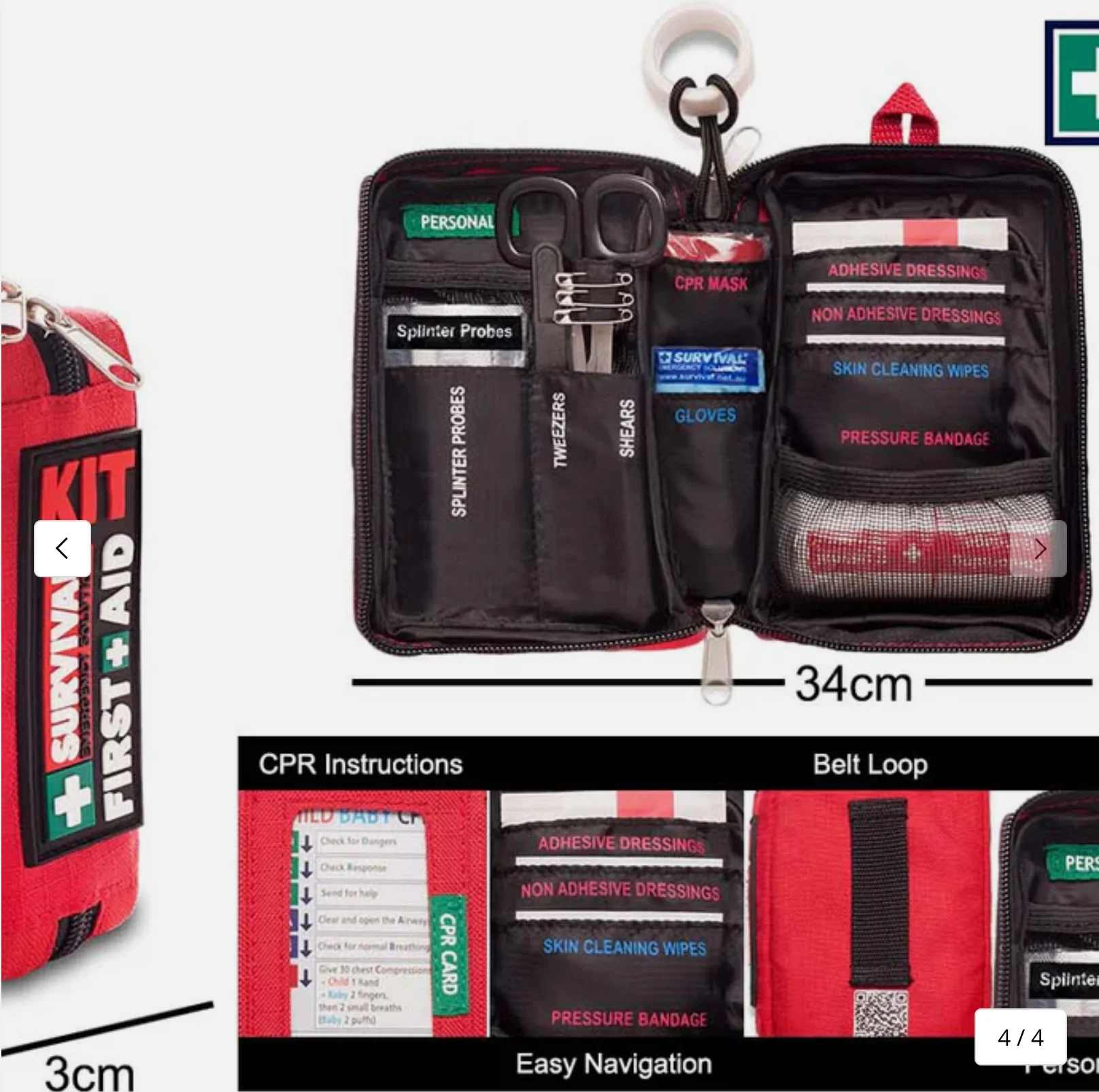 SURVIVAL COMPACT FIRST AID KIT - Image 2