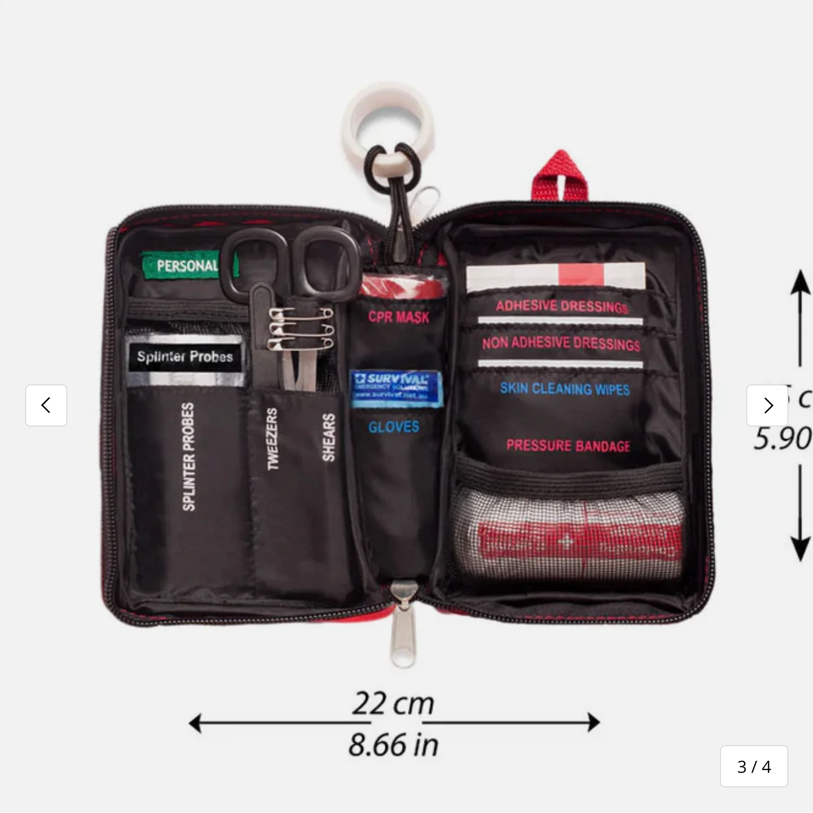 SURVIVAL COMPACT FIRST AID KIT - Image 3