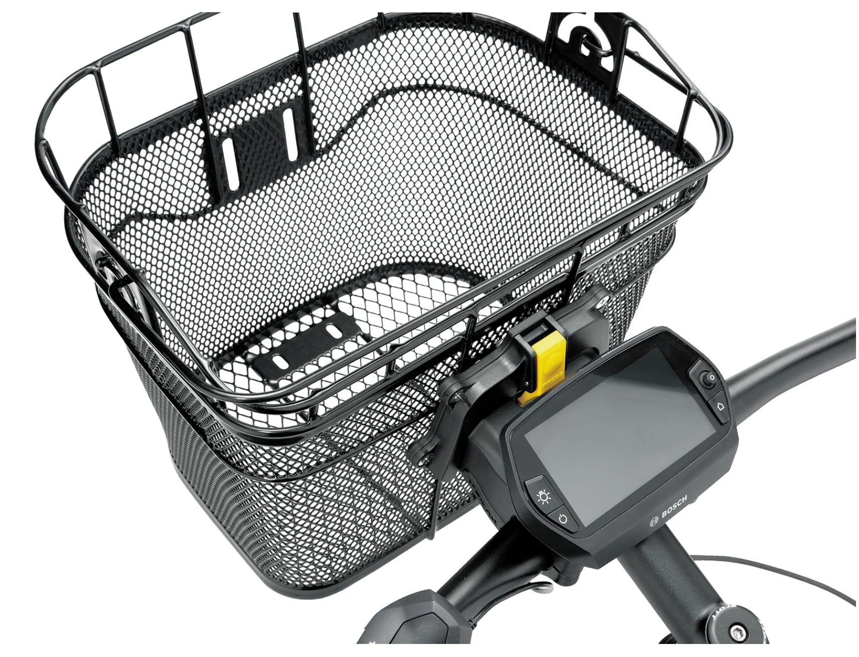 TOPEAK BASKET (W/FIXER 3E) BLACK - FRONT - Image 2