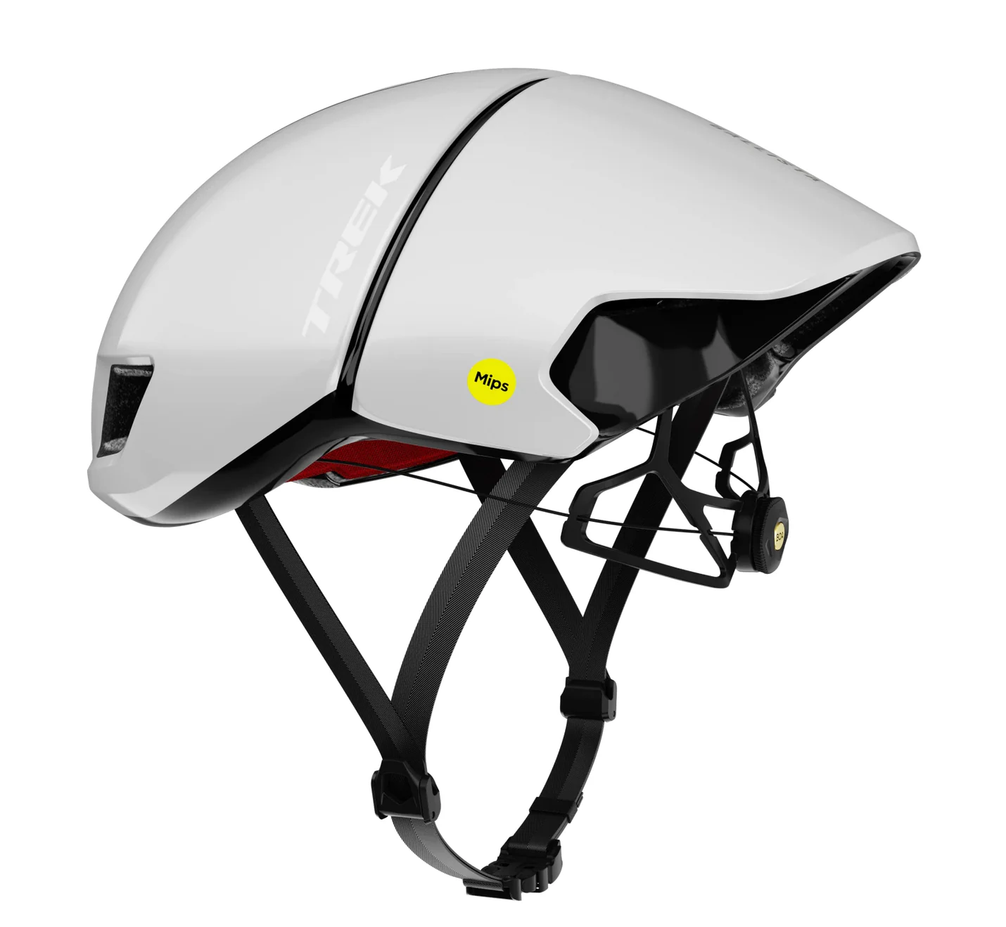 TREK BALLISTA HELMET W/MIPS GLOSS WHITE - Image 5