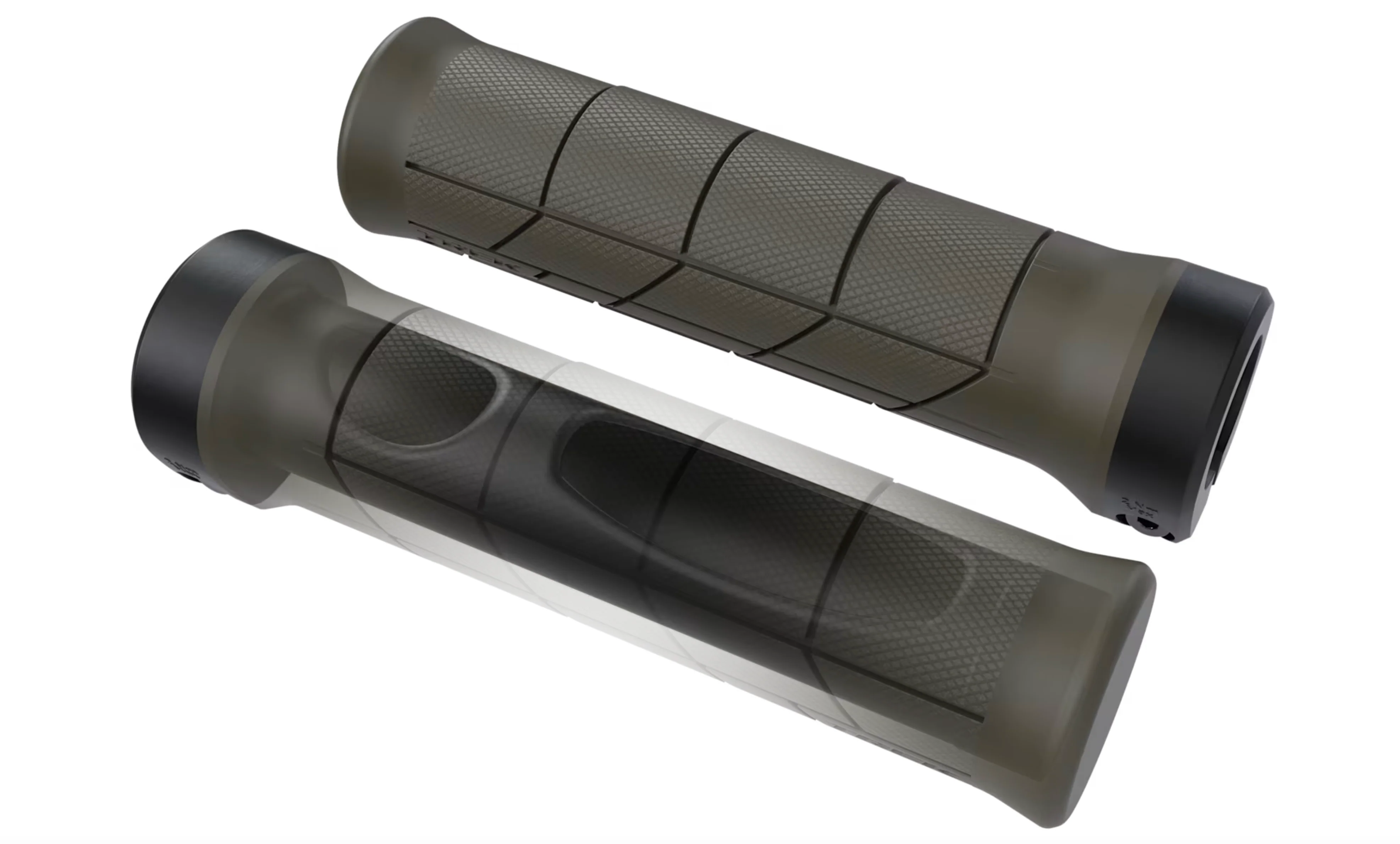 TREK LINE COMP MTB GRIP SET - OLIVE DRAB - Image 3