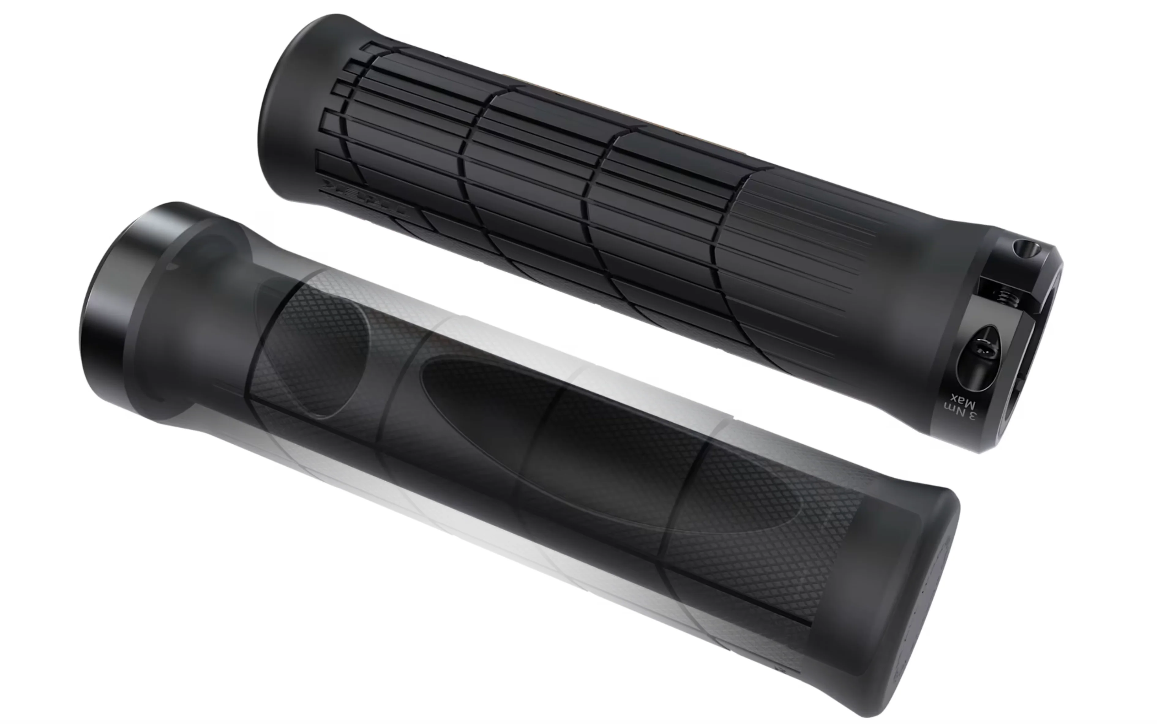 TREK LINE ELITE MTB GRIP SET - BLACK - Image 3