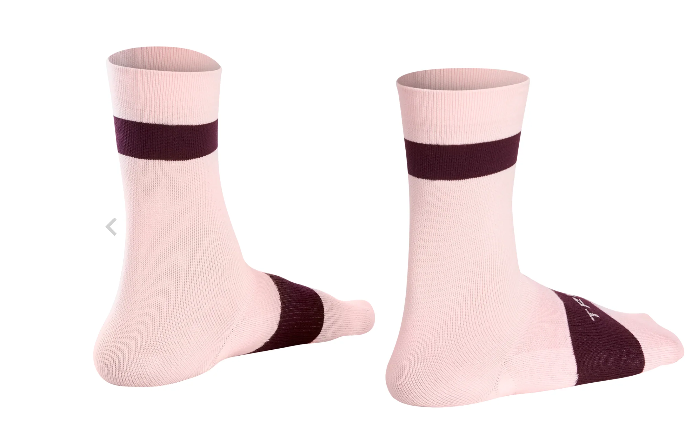 TREK RACE CREW CYCLING SOCK BLUSH - Image 2