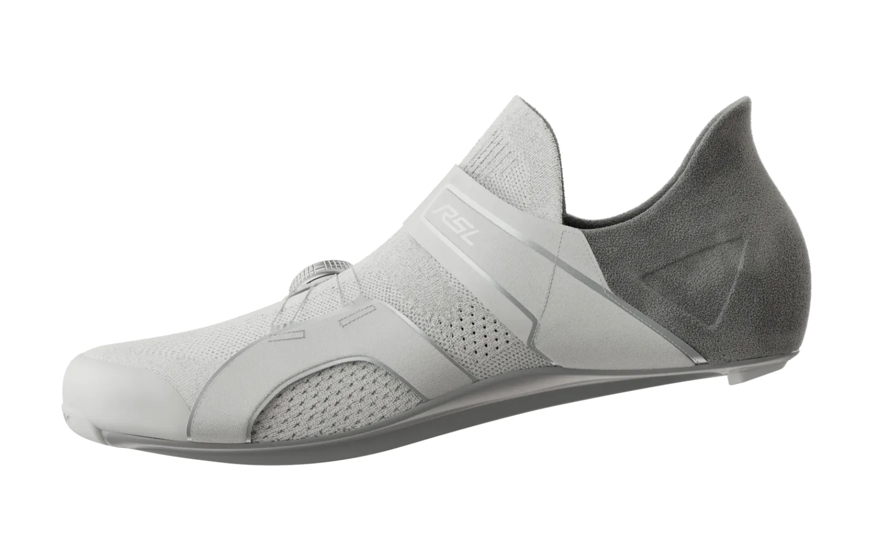 TREK RSL KNIT SHOE WHITE/SILVER - SIZE 44 - Image 2