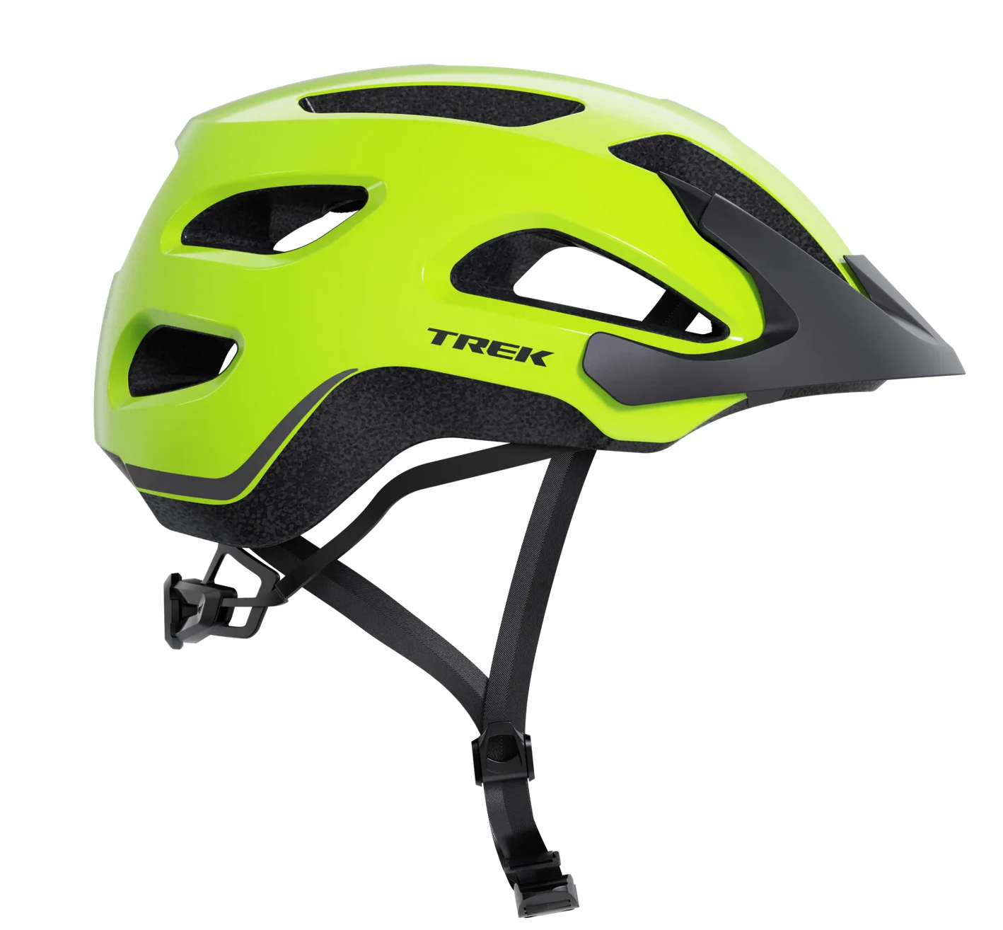 TREK SOLSTICE HELMET RADIOACTIVE YELLOW - Image 5