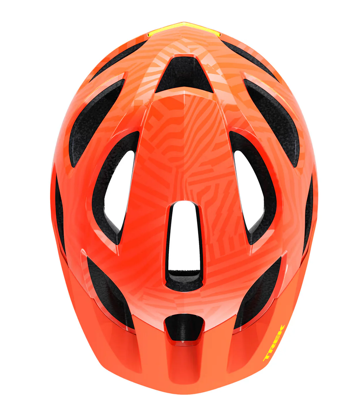 TREK TYRO CHILD HELMET - RADIOACTIVE ORANGE - Image 2