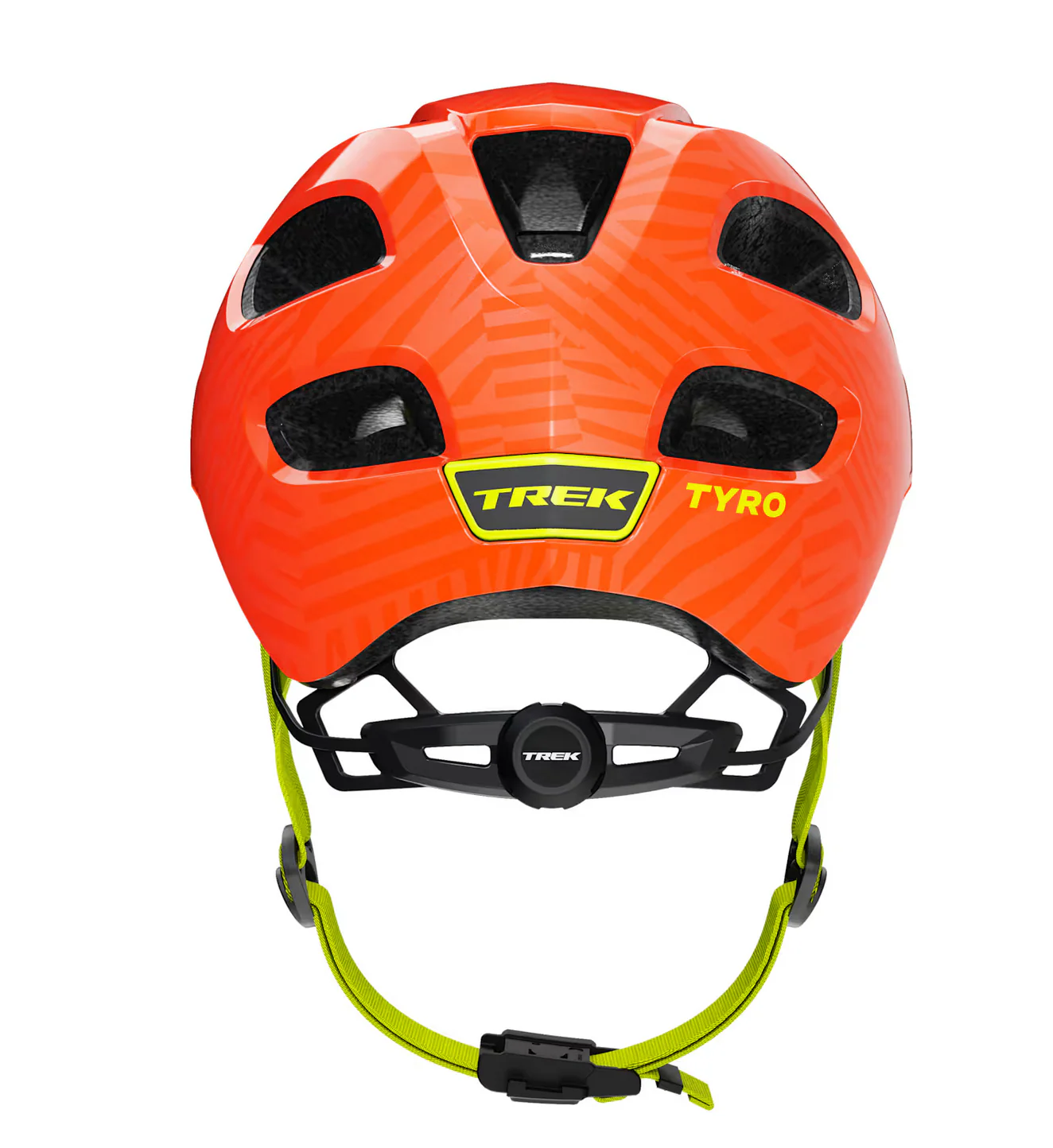 TREK TYRO CHILD HELMET - RADIOACTIVE ORANGE - Image 5