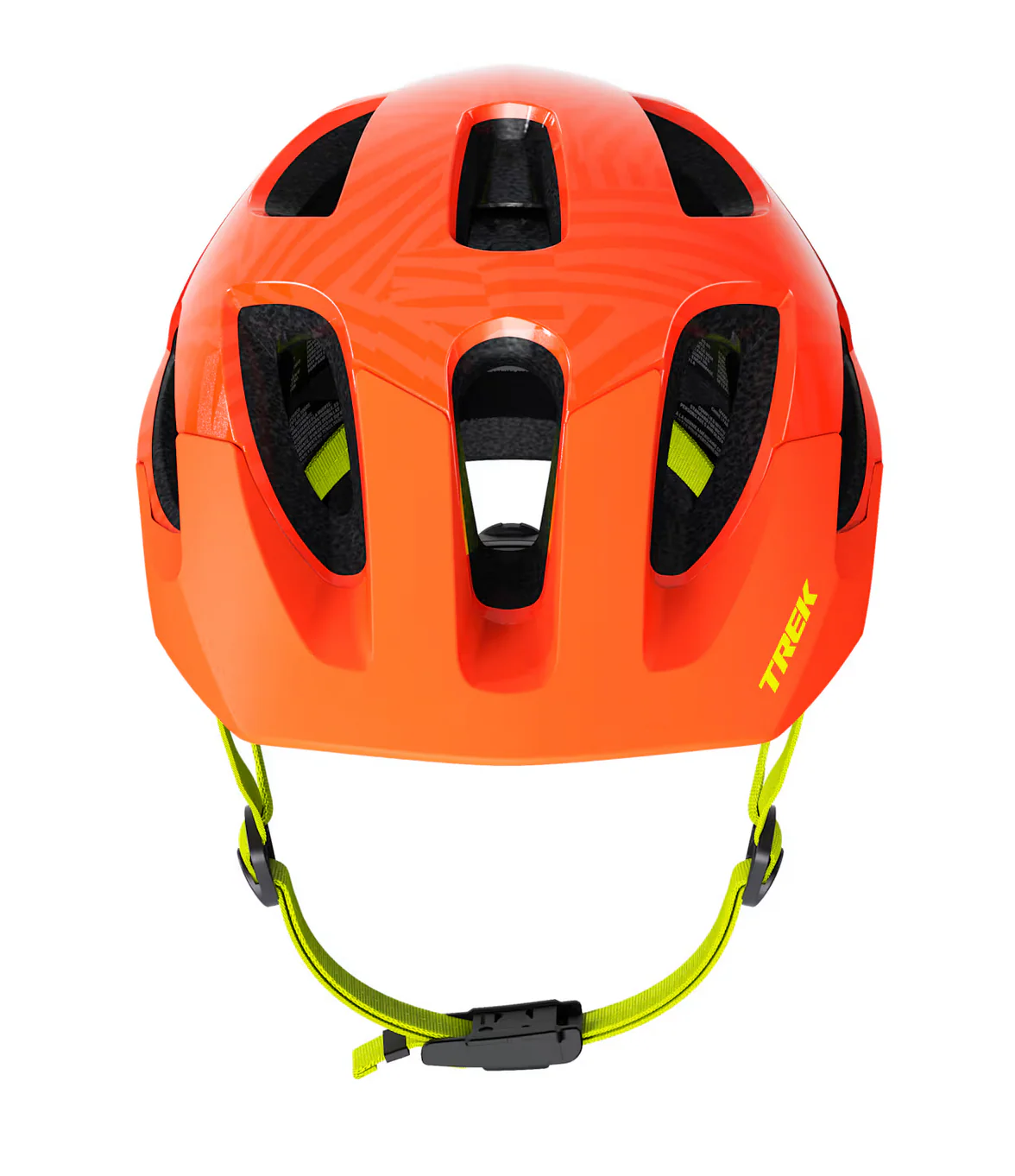 TREK TYRO CHILD HELMET - RADIOACTIVE ORANGE - Image 6