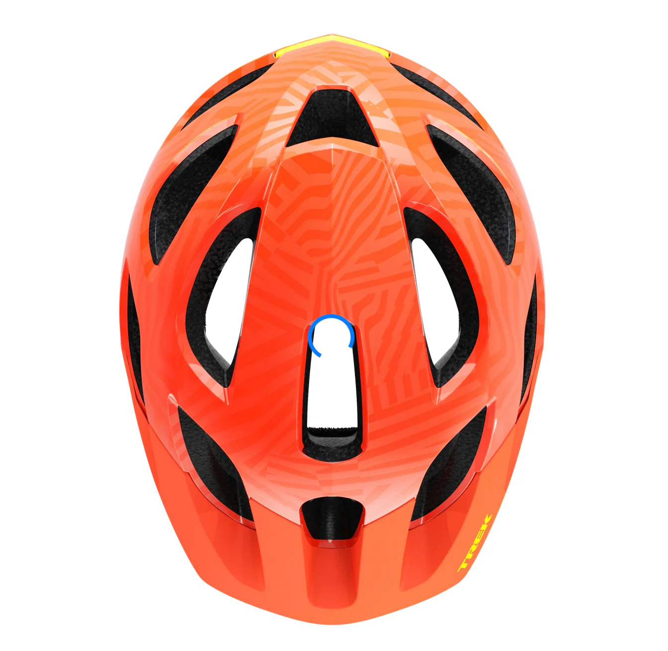 TREK TYRO CHILD HELMET RADIOACTIVE ORANGE - OS - Image 6