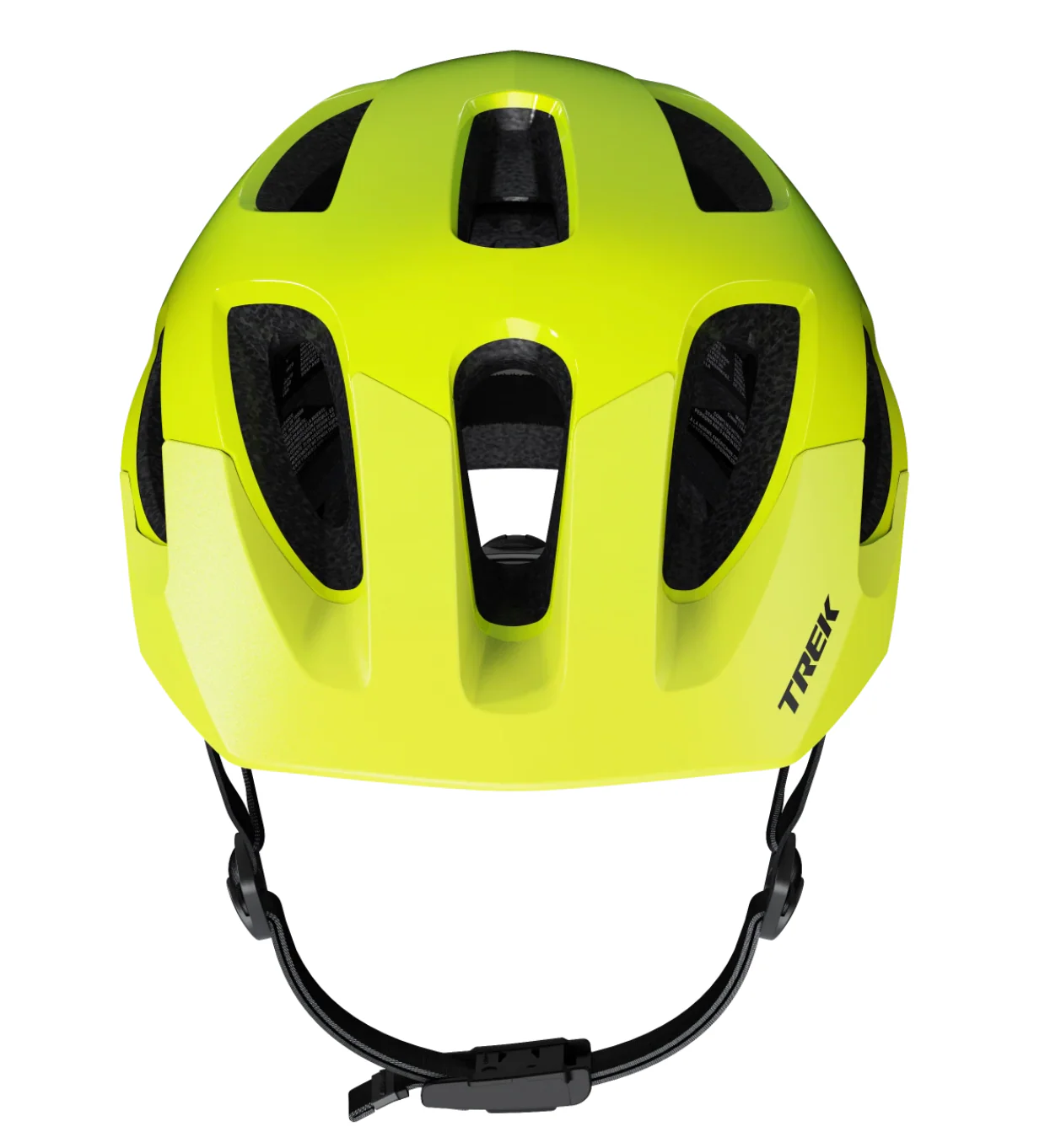 TREK TYRO CHILD HELMET RADIOACTIVE YELLOW/POWER SURGE - OS - Image 2