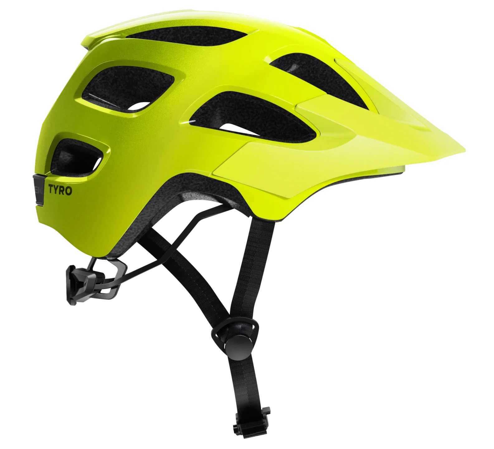 TREK TYRO CHILD HELMET RADIOACTIVE YELLOW/POWER SURGE - OS - Image 5