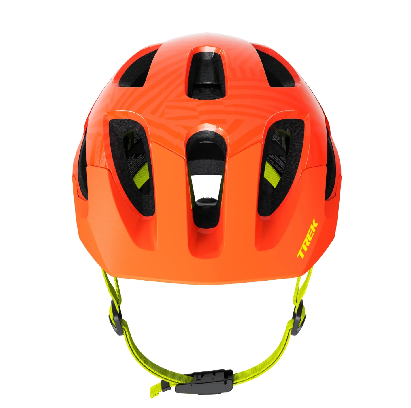 TREK TYRO YOUTH HELMET RADIOACTIVE ORANGE - OS - Image 2