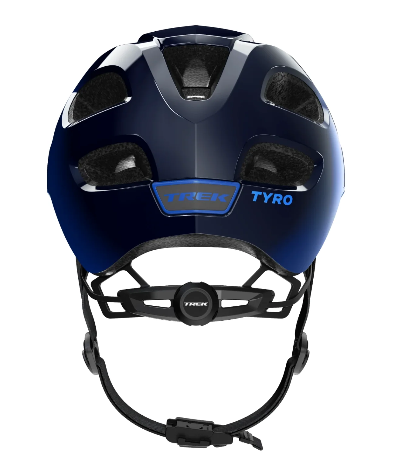 TREK TYRO YOUTH HELMET ROYAL/DEEP DARK BLUE - OS - Image 3
