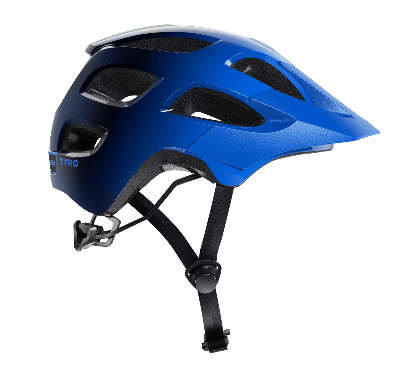 TREK TYRO YOUTH HELMET ROYAL/DEEP DARK BLUE - OS - Image 5