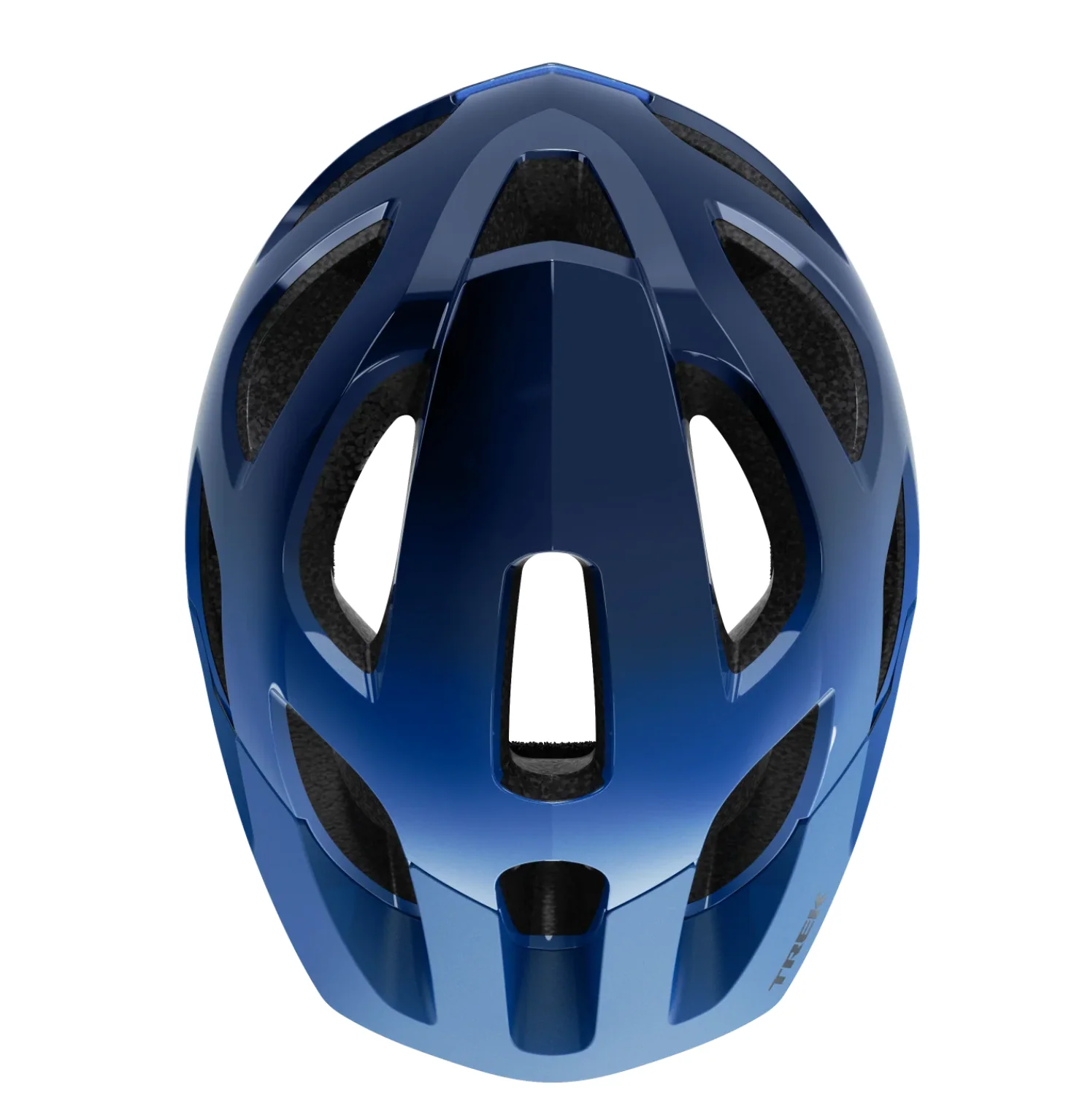 TREK TYRO YOUTH HELMET ROYAL/DEEP DARK BLUE - OS - Image 6