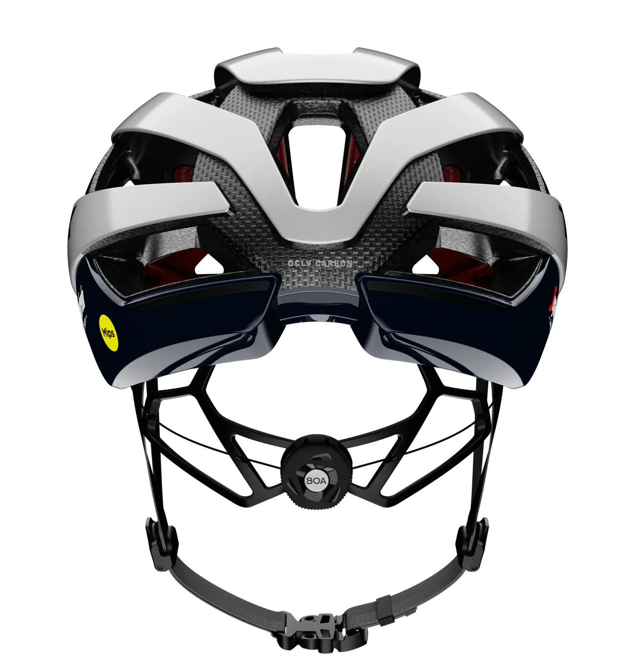 TREK VELOCIS HELMET W/MIPS CRYSTAL WHITE/NAUTICAL NAVY - Image 3