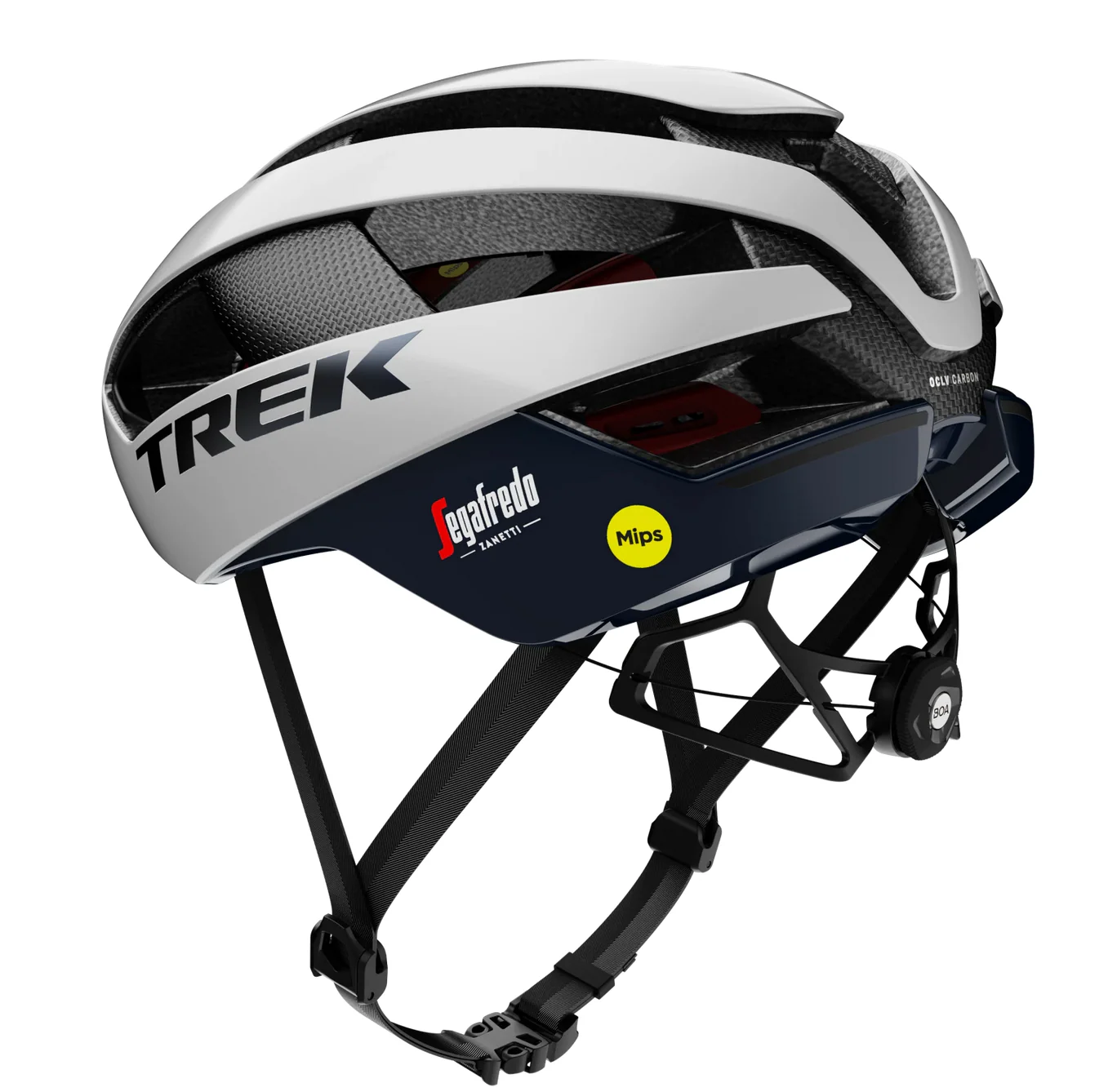 TREK VELOCIS HELMET W/MIPS CRYSTAL WHITE/NAUTICAL NAVY - Image 5